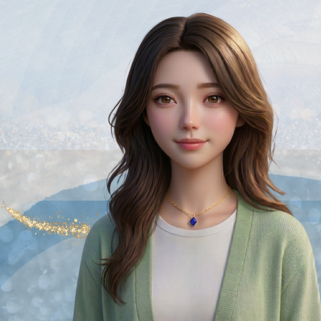Mona Usami 3D Visual Portrait